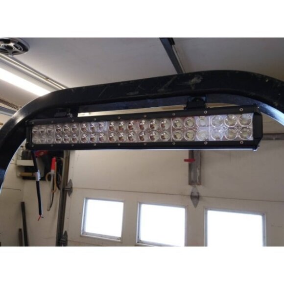 20Inch 126W Spot Flood Combo Led Light Bar 4PC 4Inch 18W Spot LED Pods Fog Light - Picture 2 of 2